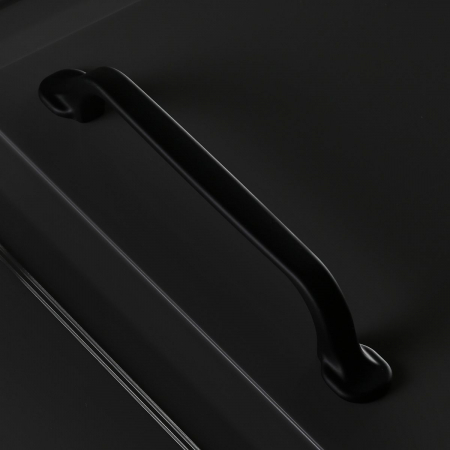 Maner pentru mobila Retris, finisaj negru mat GT, L:165 mm [5]