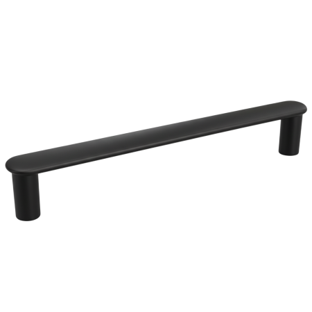 Clasice si vintage - Maner pentru mobila Rhone, finisaj negru cobalt, L:142 mm