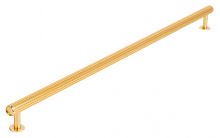 Moderne - Maner pentru mobila Rille, finisaj alama intunecata periata, L 510 mm