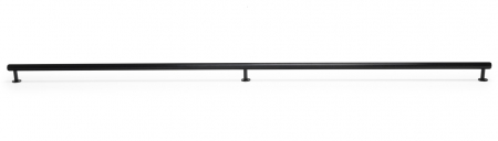 Moderne - Maner pentru mobila Rille, finisaj negru periat, L 1022 mm