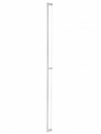 Moderne - Maner lung pentru mobila Riss Big, finisaj alb mat, L:982 mm