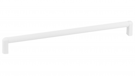Manere si butoni - Maner pentru mobila Riss Mini, finisaj alb mat, L:335mm