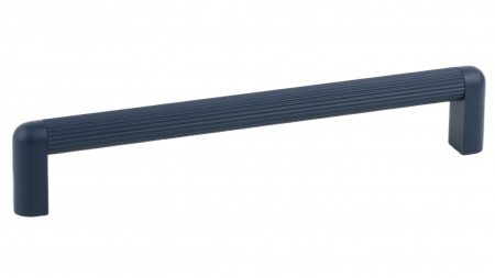 Manere si butoni - Maner pentru mobila Riss Mini, finisaj albastru midnight, L:207 mm