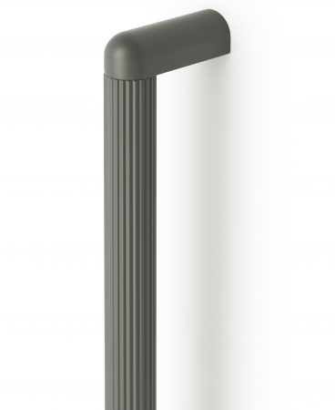 Maner pentru mobila Riss Mini, finisaj gri muschi, L:335mm [1]