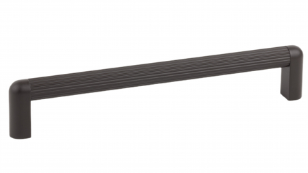 Manere si butoni - Maner pentru mobila Riss Mini, finisaj maro mocca, L:207 mm