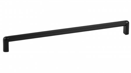 Manere si butoni - Maner pentru mobila Riss Mini, finisaj negru mat, L:335mm