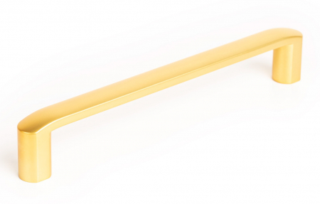 Moderne - Maner pentru mobila Roma, finisaj auriu periat, L:175 mm