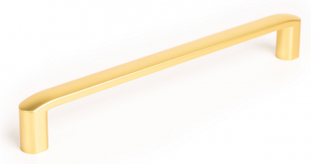 Moderne - Maner pentru mobila Roma, finisaj auriu periat, L:207 mm