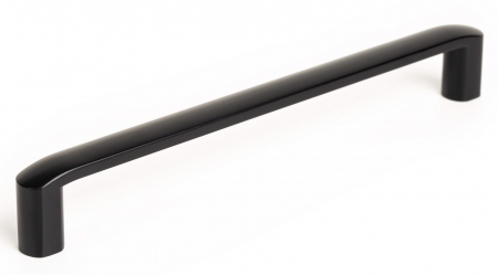 Moderne - Maner pentru mobila Roma, finisaj negru mat, L:207 mm