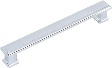 Moderne - Maner pentru mobila Rome, finisaj crom lucios CB, 160 mm