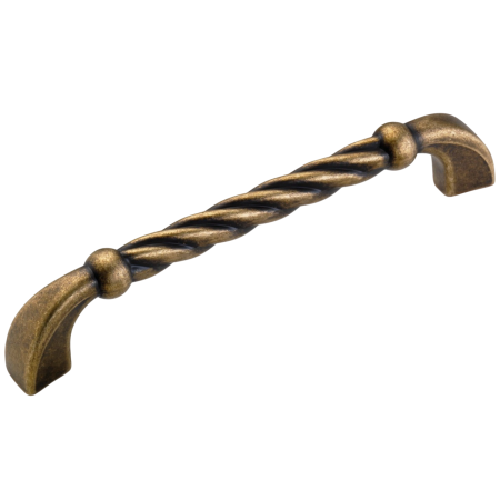 Clasice si vintage - Maner pentru mobila Rope, finisaj alama antichizata, L:114 mm