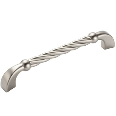 Clasice si vintage - Maner pentru mobila Rope, finisaj nichel satin, L:114 mm