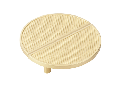 Maner pentru mobila Selin, finisaj alama mata CB, 64 mm [1]