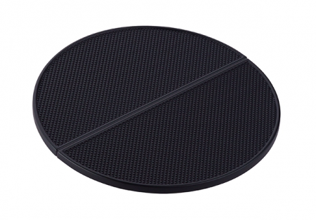 Moderne - Maner pentru mobila Selin, finisaj negru mat CB, 96 mm