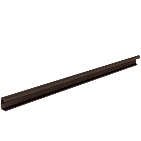Moderne - Maner pentru mobila Six, finisaj maro metalic texturat, L:997 mm