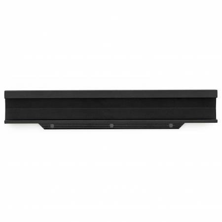 Maner pentru mobila Six, finisaj negru lava texturat, L:397 mm [1]