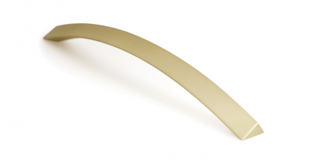 Moderne - Maner pentru mobila Smee, finisaj alama periata, L:166 mm