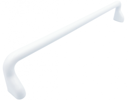 Moderne - Maner pentru mobila Soft, finisaj alb mat, L 200 mm