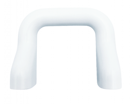 Maner pentru mobila Soft, finisaj alb mat, L 40 mm [1]