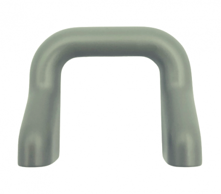 Maner pentru mobila Soft, finisaj gri muschi, L 40 mm [1]
