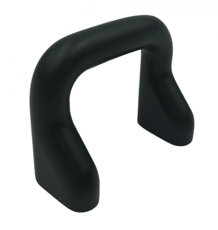Moderne - Maner pentru mobila Soft, finisaj negru mat, L 40 mm