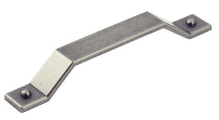 FERONERIE SI ACCESORII MOBILA - Maner pentru mobila Step, finisaj argint antichizat GT, L:185 mm