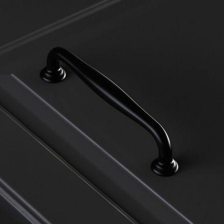 Maner pentru mobila Stilo, finisaj negru mat GT, L:179 mm [4]