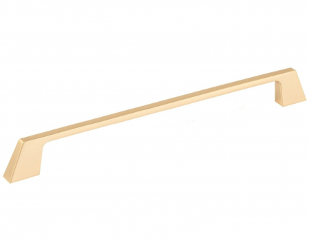 Moderne - Maner pentru mobila Stilo RS, finisaj auriu periat, L:218 mm