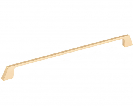 Moderne - Maner pentru mobila Stilo RS, finisaj auriu periat, L:346 mm