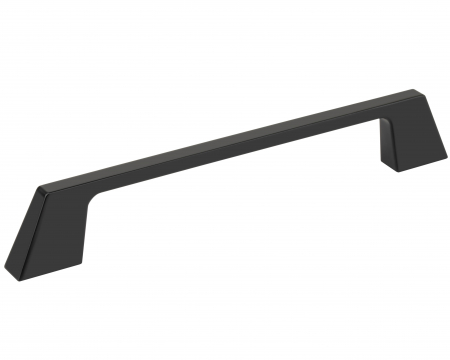 Moderne - Maner pentru mobila Stilo RS, finisaj negru, L:154 mm