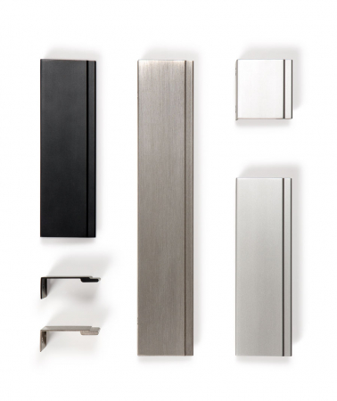 Maner pentru mobila Stratt, finisaj negru mat, L:1100 mm [4]
