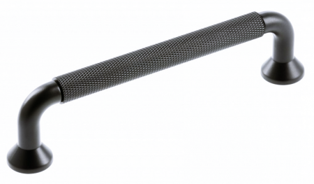 Moderne - Maner pentru mobila Structure, finisaj negru mat GT, L:212 mm