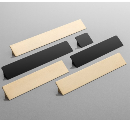 Mâner pentru mobilă Tiros GTV, negru mat, L: 1200 mm [2]