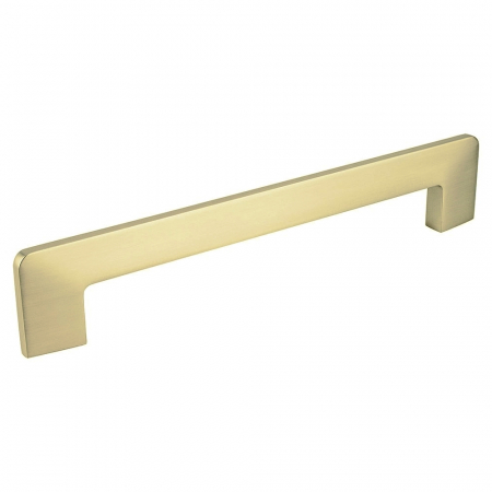 Moderne - Maner pentru mobila Travis, finisaj alama periata, L:150 mm