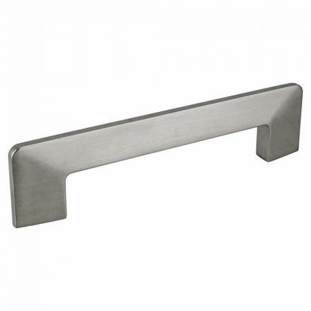Moderne - Maner pentru mobila Travis, finisaj gri metal, L:118 mm
