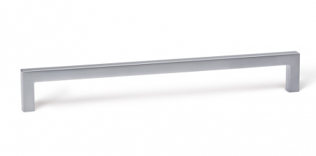 Moderne - Maner pentru mobila U, finisaj crom mat, L:168,5 mm