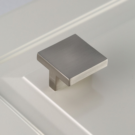 Maner pentru mobila UZ-40, finisaj otel periat GT, L:40 mm [1]