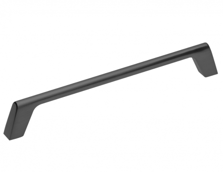 Moderne - Maner pentru mobila UZ-G2, finisaj negru mat GT, L:172 mm
