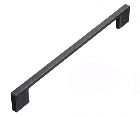 Clasice si vintage - Maner pentru mobila Uzo, finisaj argint antichizat, L:224 mm