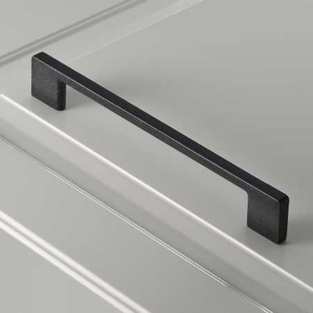 Maner pentru mobila Uzo, finisaj argint antichizat GT, L:288 mm [3]