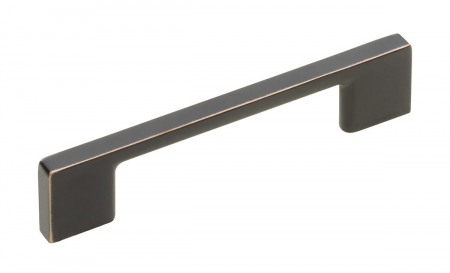 Clasice si vintage - Maner pentru mobila Uzo, finisaj cupru antichizat, L:128 mm