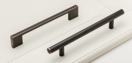 Maner pentru mobila Uzo, finisaj cupru antichizat GT, L:288 mm [7]