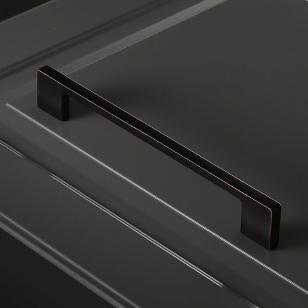 Maner pentru mobila Uzo, finisaj cupru antichizat GT, L:288 mm [3]