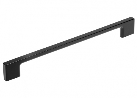 Moderne - Maner pentru mobila Uzo, finisaj negru mat GT, L:192 mm