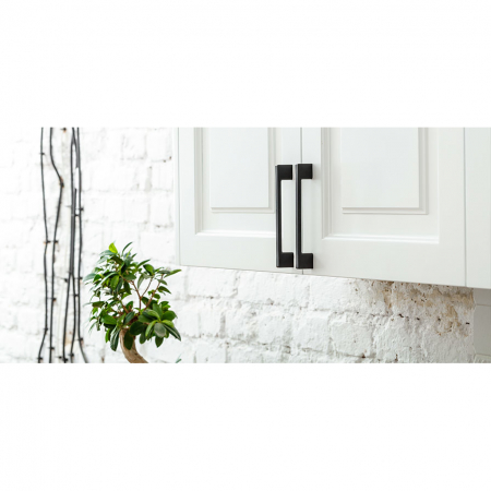 Maner pentru mobila Uzo, finisaj negru mat GT, L:224 mm [4]