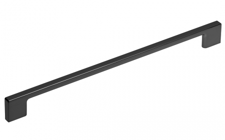 Moderne - Maner pentru mobila Uzo, finisaj negru mat GT, L:224 mm