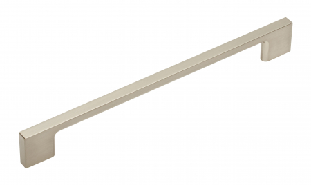 Moderne - Maner pentru mobila Uzo, finisaj otel inoxidabil, L:224 mm
