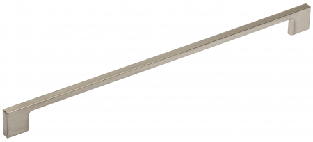 Moderne - Maner pentru mobila Uzo, finisaj otel periat GT, L:352 mm