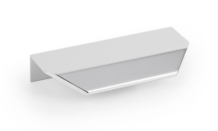 Moderne - Maner pentru mobilier Vann, finisaj anodizat aluminiu lucios, L:100 mm