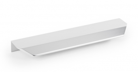 Moderne - Maner pentru mobilier Vann, finisaj anodizat aluminiu lucios, L:200 mm